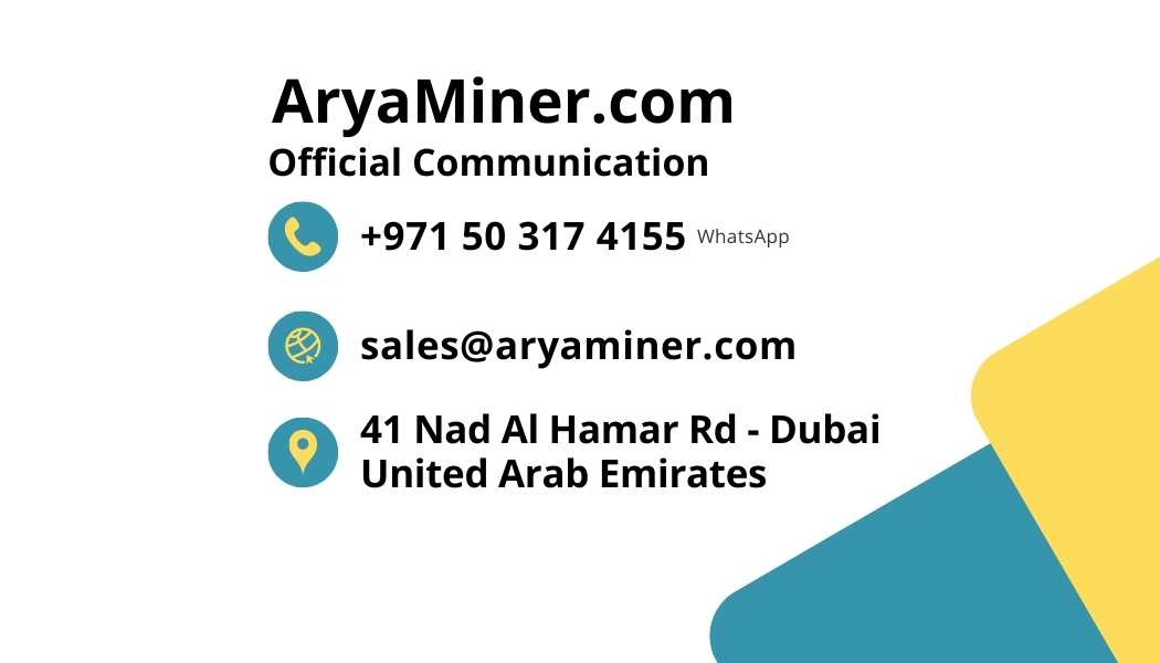Aryaminer Official Communication