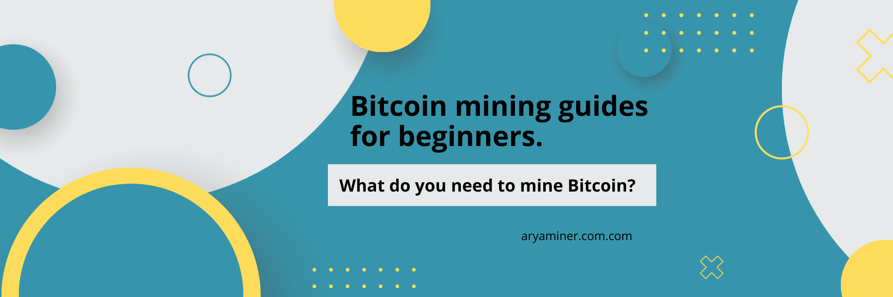 Tips for Bitcoin mining beginners-Aryaminer