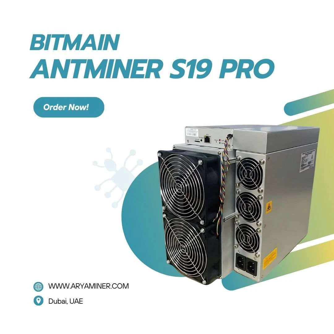 Ant Mining Antminer S19 Pro by Bitmain - Up to 110 TH/s — Aryaminer