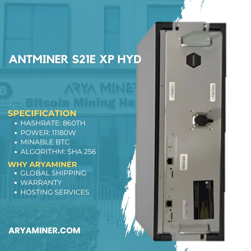 Bitmain Antminer S21e XP Hyd 860th